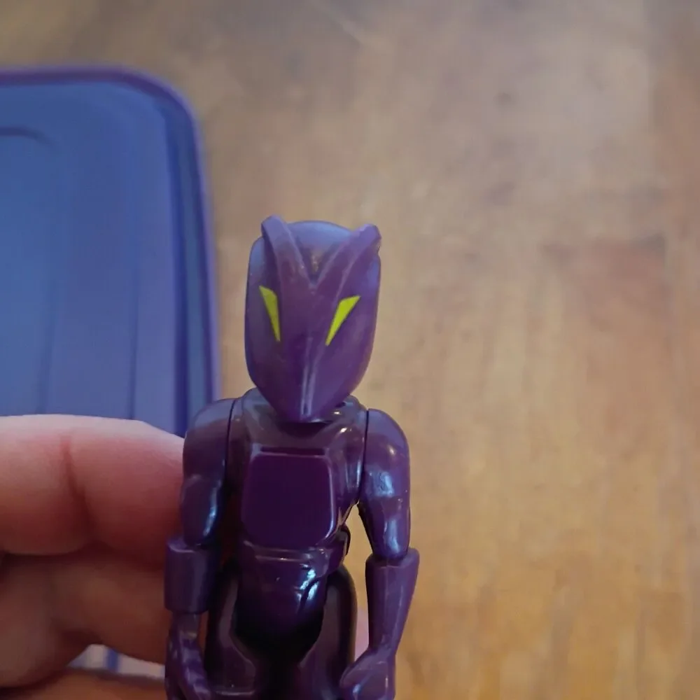 Fisher Price Construx Cosmic Viper Purple Alien Figure 6201 Toy Vintage 1985